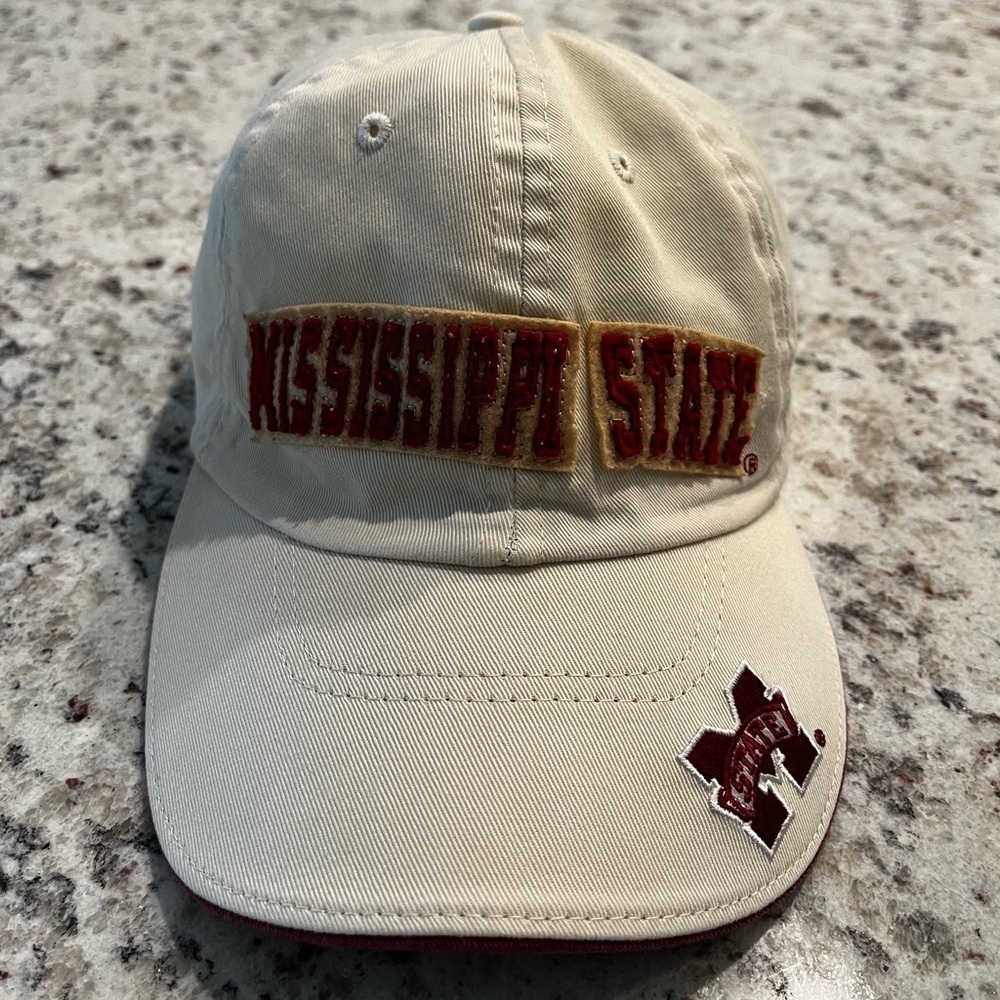 Mississippi State College hat cap Team Starter adjustable hat cap
